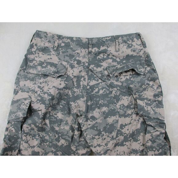 US‎ Army Pants Mens Medium Short Green Digital Camo Cargo Ripstop Military 32X29 - Picture 7 of 13